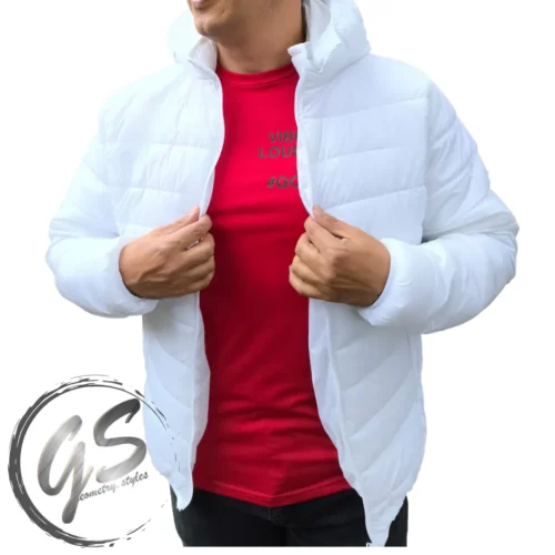 gsjackets blanco capucha