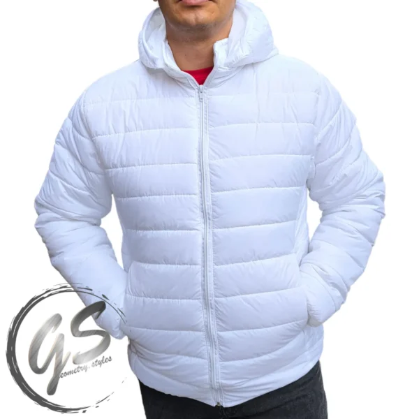 gsjackets blanco capucha