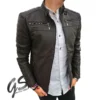 Chaqueta Chamarra Cuerotex Hombre Biker One Cafe